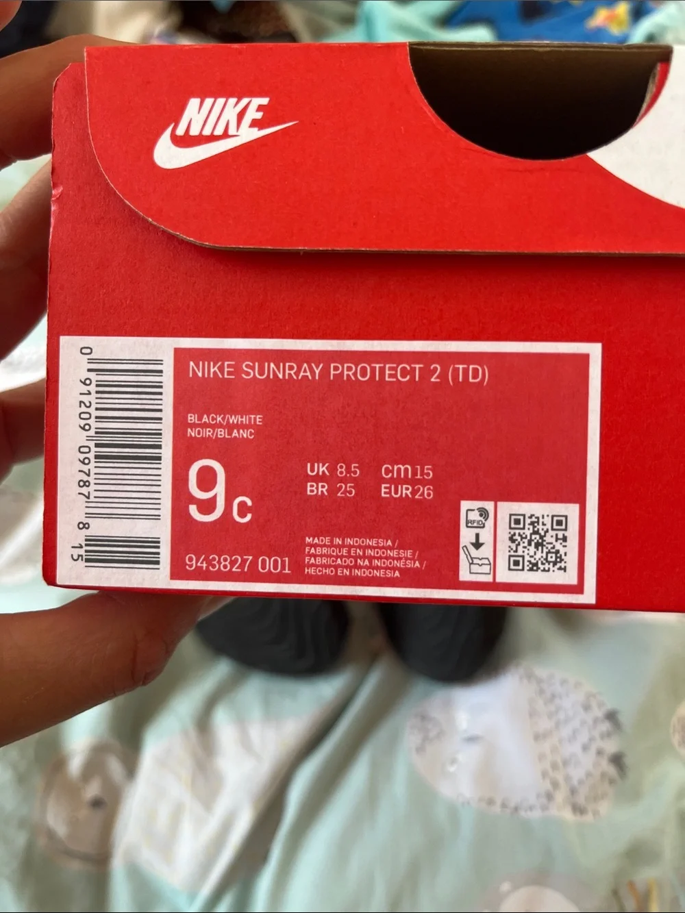 NIKE SUNRAY SANDALS
